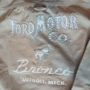 Ford Cream Bronco Graphic Jacket